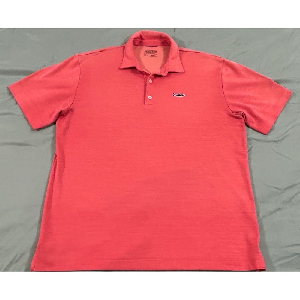 Patagonia Men's Sunshade Polo – Tarpon Fitz Roy (Size M) - Picture 1 of 12